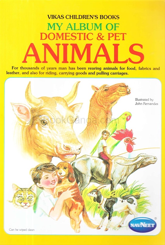My Album Of Domestic & Pet Animals - Navneet Education (India) Limited -  