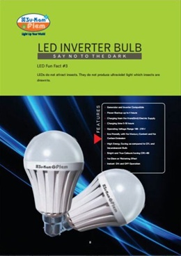 LED Inverter Bulb Say No To The Dark - LED Inverter Bulb Say No To The Dark