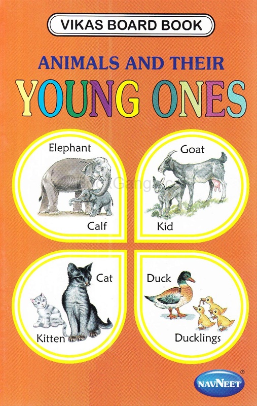 Vikas Board Book Animals And Their Young Ones - Navneet Education (India) Limited Vikas Board Book Animals And Their Young Ones - Navneet Education (India) Limited